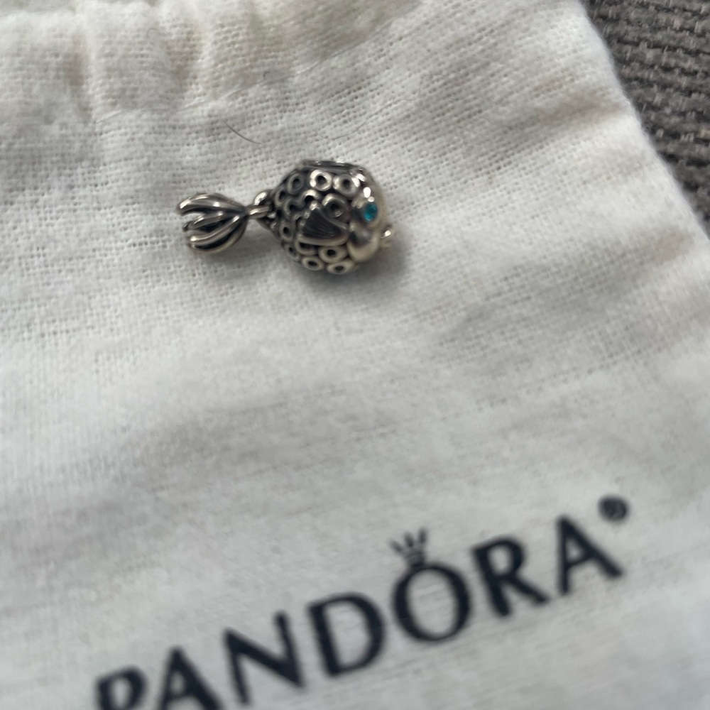 Pandora fish charm